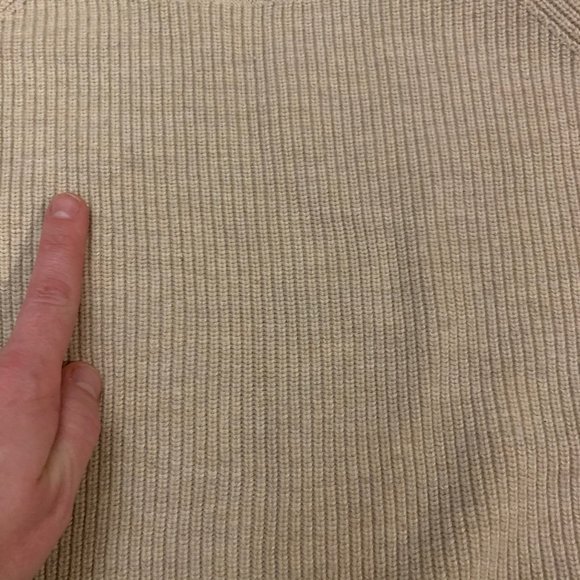 2/$30 Talbots Crew Neck Sweater Taupe XS - Picture 8 of 8